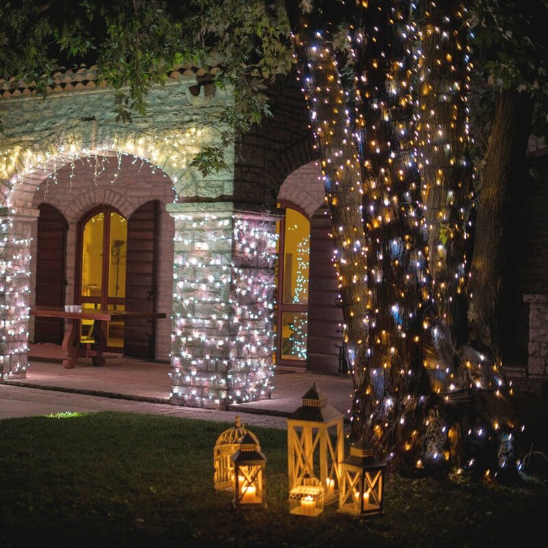 Twinkly LED Lichterkette 250er mit WLAN und Appsteuerung warmweiß kaltweiß - 8056326671402