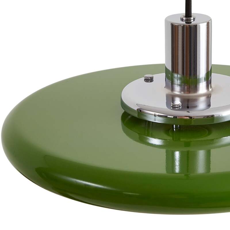 Lindby Hängeleuchte Branford LED Pendelleuchte Lampe dimmbar grün Ø35cm 80cm - 4255830903434
