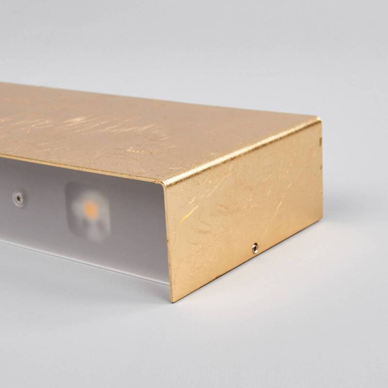 Rothfels Wandleuchte Wandlampe LED Quitani Maja Aluminium gold antik warmweiß 54 - 4251096507157
