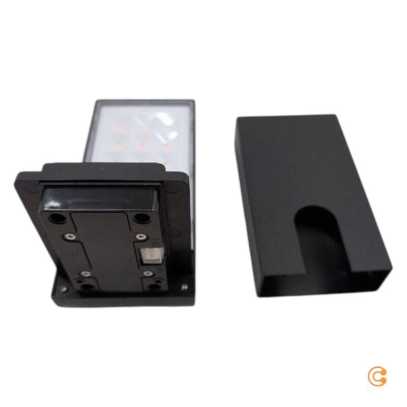 Nordlux Wandleuchte Außen LED Solar Alya mit Bewegungsmelder schwarz IP44 400lm - 5704924004971