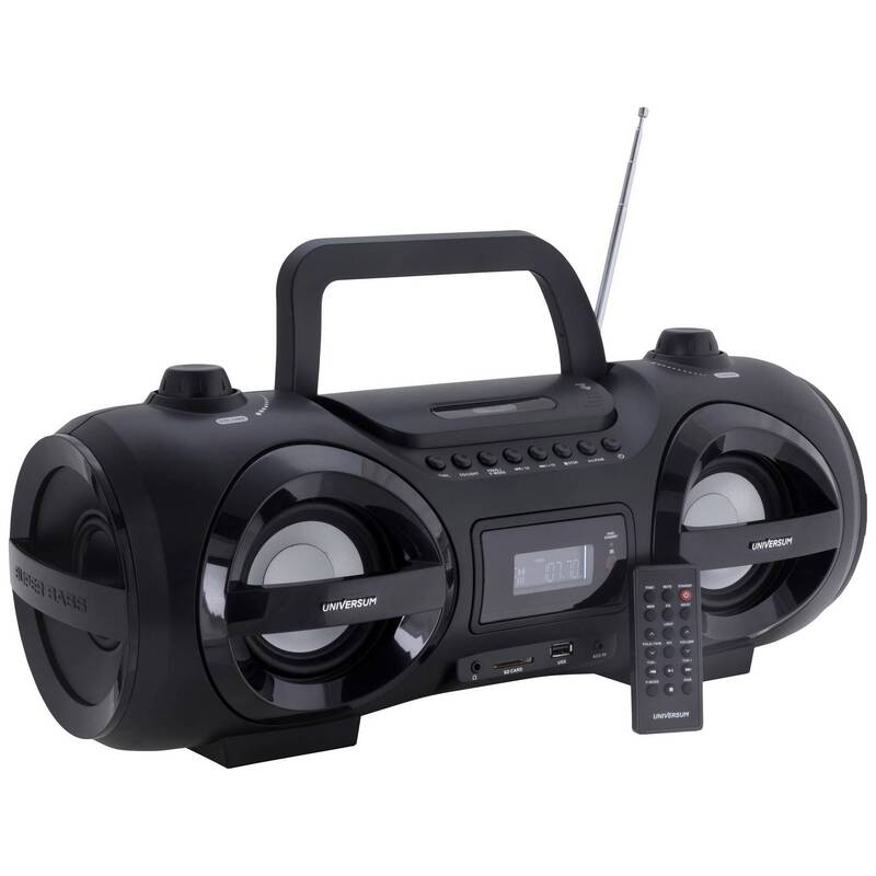 UNIVERSUM Ghettoblaster BB 500-20 Bluetooth CD Radio AUX USB mit Fernbedienung - 4260473221142