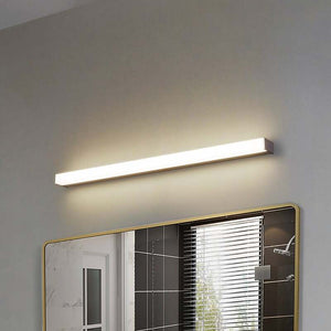 B-Ware Lindby Wandlampe Wandleuchte LED Philippa Aluminium Acryl IP44 eckig alufar680
