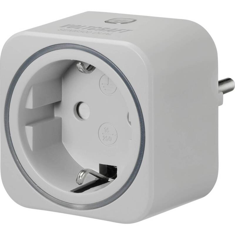 VOLTCRAFT SEM6500 DUAL Energiekosten-Messgerät Funksteckdose Energiemonitor30 - 4064161293073