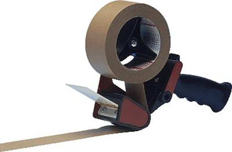 tesa Klebeband-Abroller Klebe ACK COMFORT Rot Blau Rollenbreite 50mm Verstellbar - 4042448913869