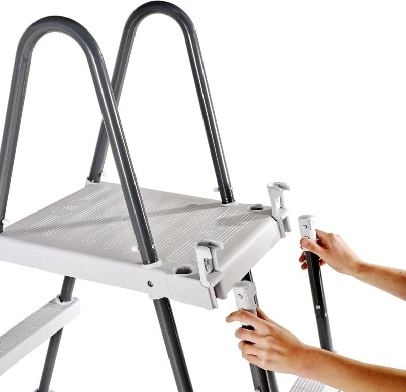 Intex Ladder with Removable Entry Steps for 1.22M and 91cm Above Ground Pools - 6941057408507