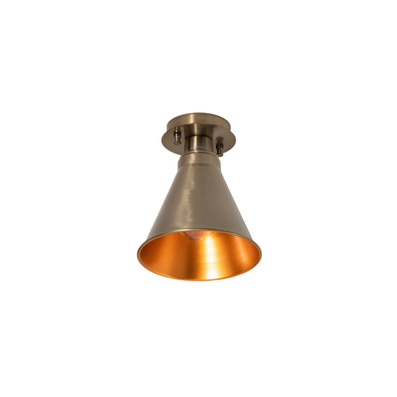 Deckenleuchte Berceste N-679 LED Kupfer antik Dimmbar Metall Ø20cm 24cm hoch - 8681875572667