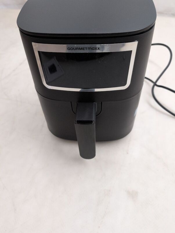 GourmetMaxx Heißluftfritteuse Fritteuse 4l 1300W schwarz 9 Funktionen Airfryer - 4067522073932