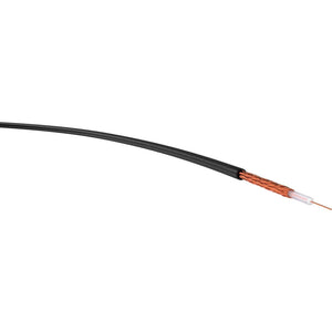B-Ware Koaxialkabel RG 174 A/U 50 Ohm Kabel Verbindungskabel Antennenkabel 100m schwarz