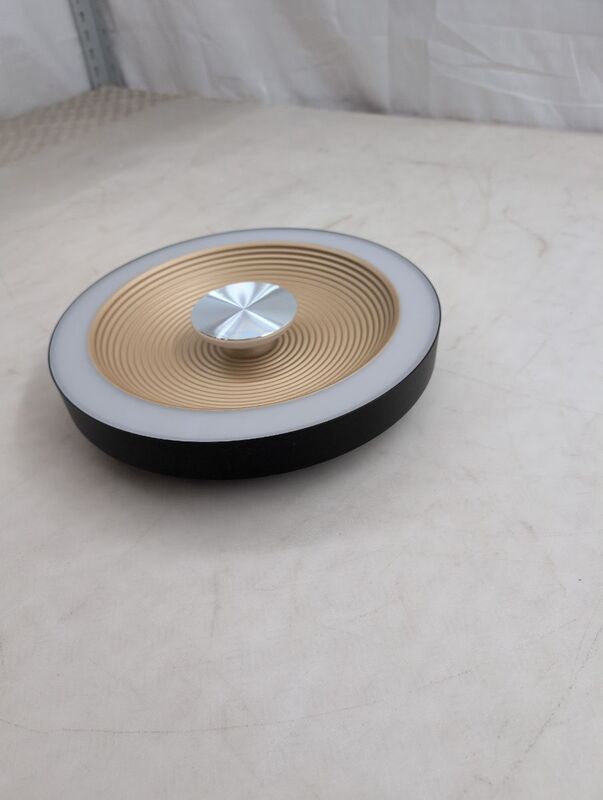 Paulmann Deckenleuchte Volea LED dimmbar schwarz gold IP44 Ø32cm Lampe Leuchte - 4000870711781