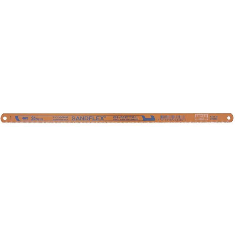 Bahco Metall-Handsägeblätter Sägeblatt Metallsägeblatt 300 mm 24 Zähne 2er-Pack - 7311518233624
