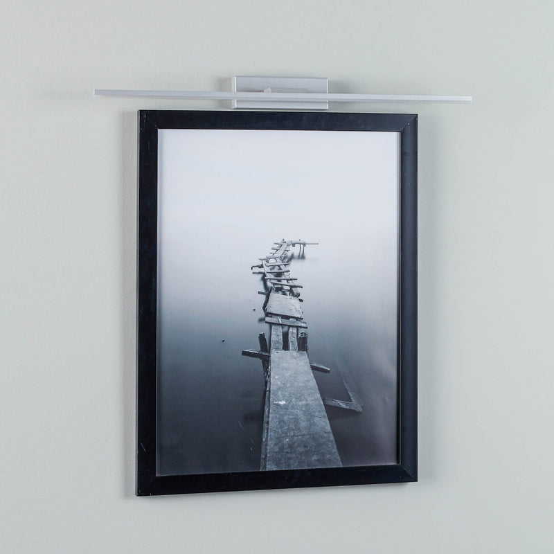 LED-Wandleuchte Miroir 60 cm alu 3000K warmweiß IP44 Made in Europe - 5903148515021