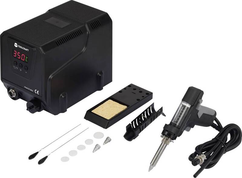 Toolcraft Entlötstation ZD-8925 digital 90W 160 - 480°C Entlötsaugpumpe Löten - 4053199518142