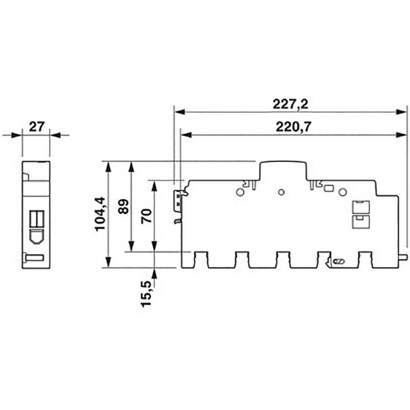 Phoenix Contact Kombiableiter FLT-SEC-ZP2-3S-255/7.5 20kA IP20 Lichtgrau - 4063151187316