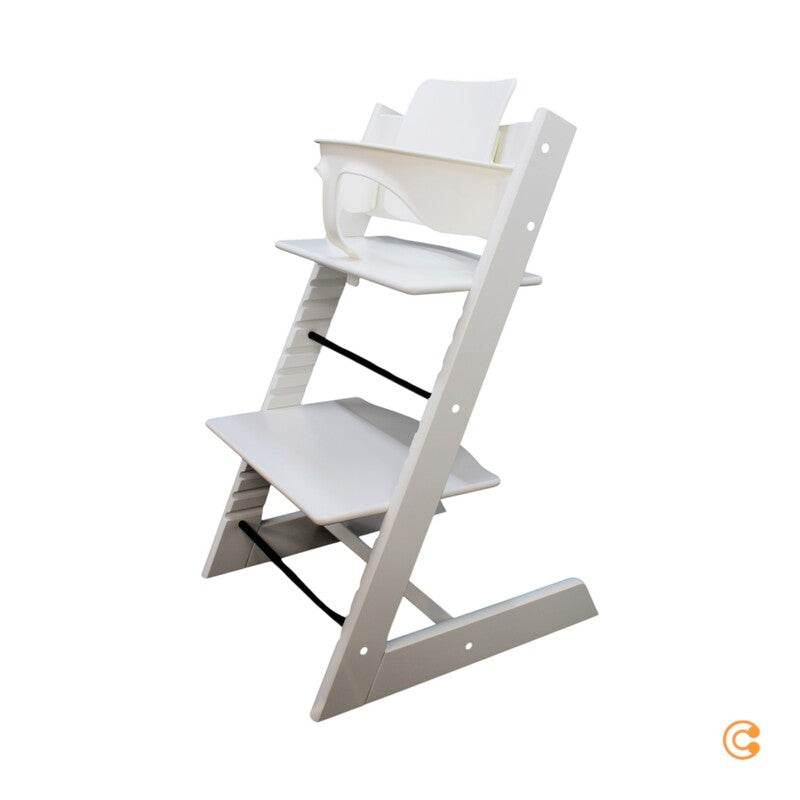 STOKKE Hochstuhl Tripp Trapp Baby Set² Babystuhl Kinderhochstuhl weiß - 2000587970503