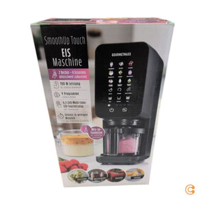 B-Ware GourmetMaxx Eismaschine Eismaker mit Mixbecher LCD-Display 700W schwarz 10