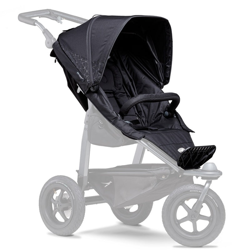 TFK XXL Sportsitz Einhang Sitz Aufsatz Kinderwagen Mono Pro Premium Grau - 4260484177988