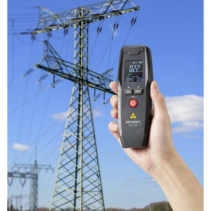 Voltcraft Geigerzähler Strahlungsmesser RM-300 Beta Gamma Röntgen USB akustisch - 4064161246963