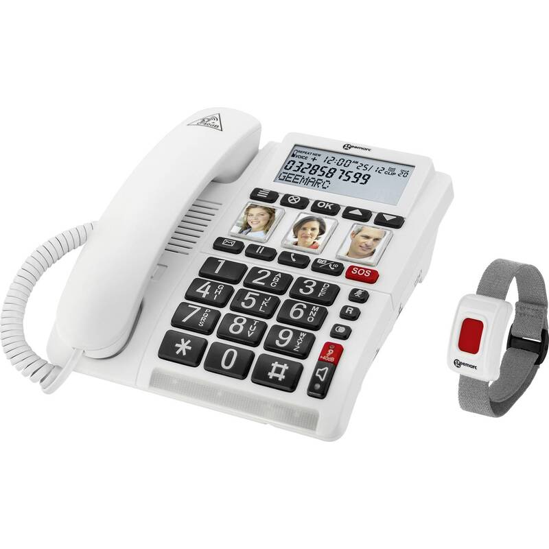 Geemarc CL610 Schnurgebundenes Seniorentelefon Tasten Festnetztelefon Telefon363 - 3521350030044