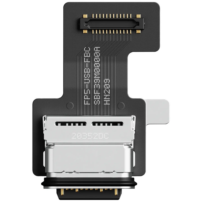 Fairphone FP5 USB-C Anschluss Schwarz/Silber 20,25mm für Fairphone 5 - 8718819377559