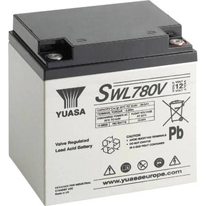 B-Ware Yuasa Bleiakku SWL780V 12V 28.8Ah AGM wartungsarm M5-Schraubanschluss Akku