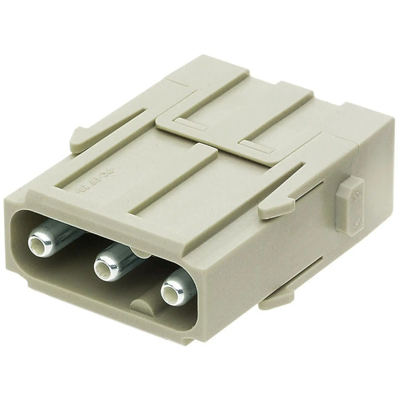 Harting Stiftmodul 09140032602 Steckmodul Polycarbonat 3-polig grau 1 Stück - 2050006168264