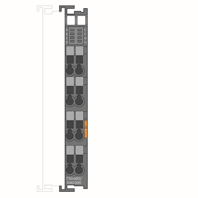 WAGO SPS-Endmodul 750-600/040-000 SPS Endmodul Schalterteil Segmentmodul 1 St. - 4050821460428