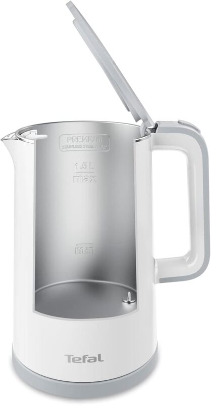 Tefal KO 6931 Wasserkocher Teekocher 1,5 Liter Wasserkocher weiß Edelstahl - 3045387243159