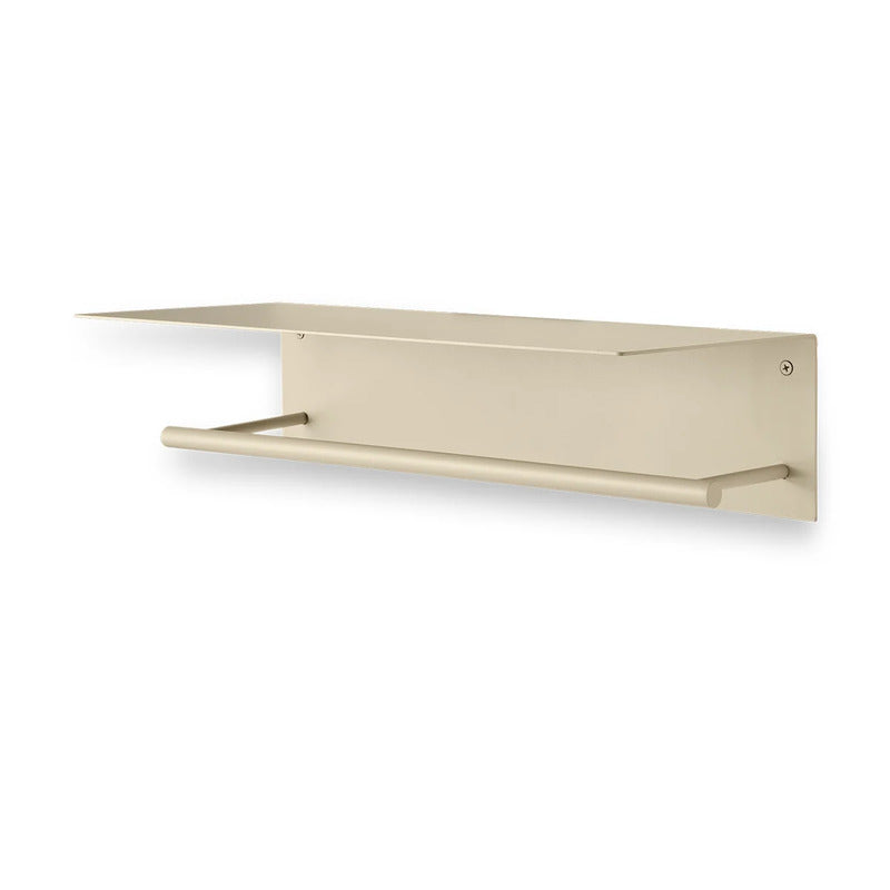 Ferm Living Handtuchregal Ablage Badezimmer Cashmere Edelstahl Stauraum Beige - 5704723328063