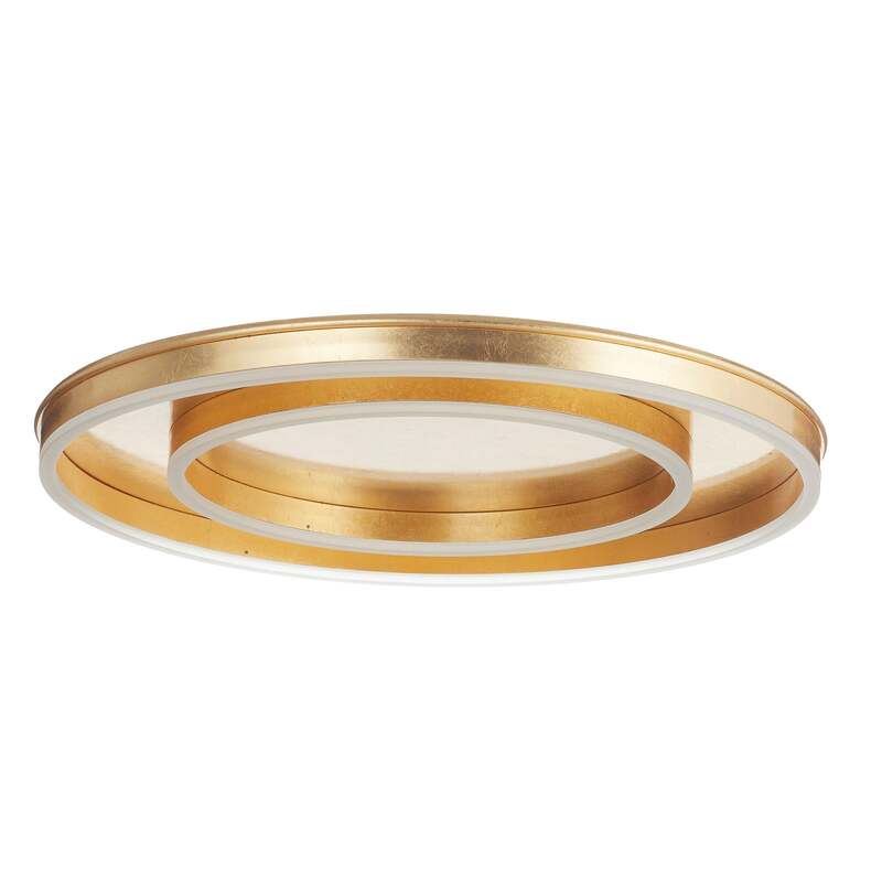 Helestra Deckenleuchte Sona LED dimmbar Lampe gold Ø60cm für stilvolle Räume - 4022671107242
