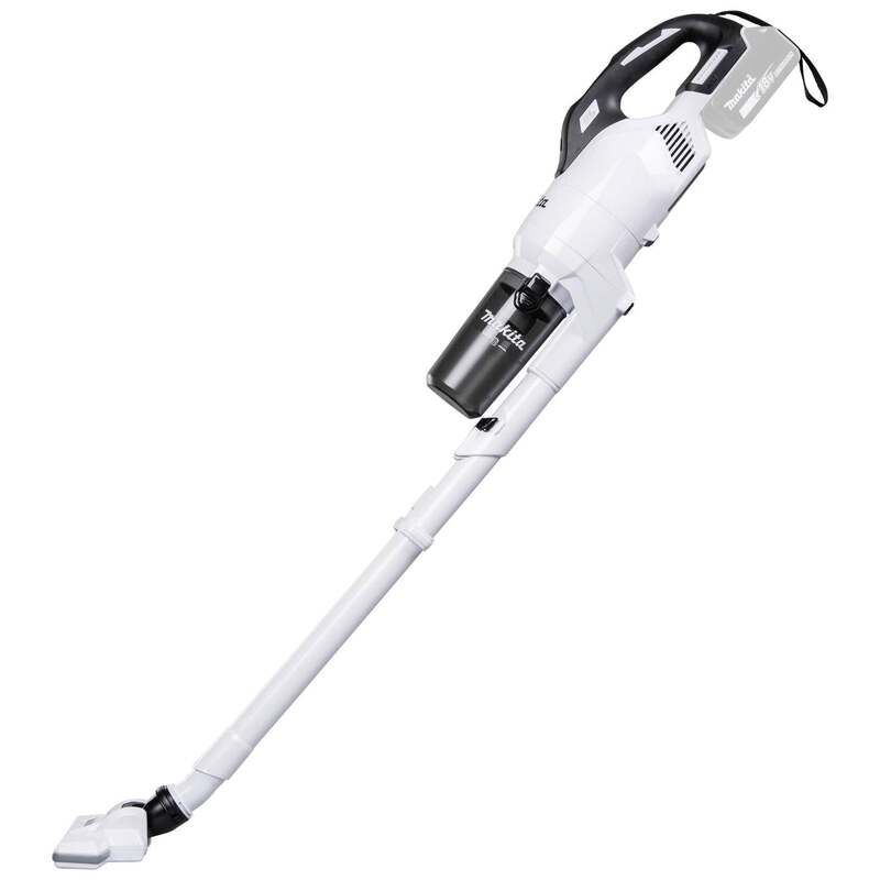 Makita Akku-Staubsauger DCL286FZW 18V Zyklonbeutellos 1,9 kg Weiß - 88381781664
