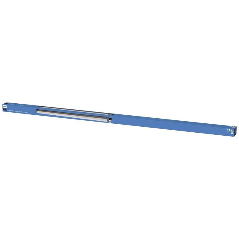 Philips ProjectLine LED-Feuchtraumleuchte Deckenlampe LED 34 W Kaltweiß Schwarz - 8719514955448