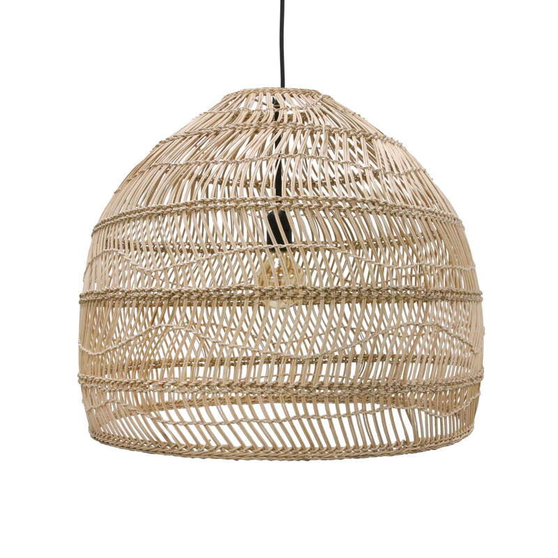 HKliving Wicker Pendelleuchte Pendelleuchte Hängeleuchte Lampe SIEHE TEXT/FOTO - 8718921014427