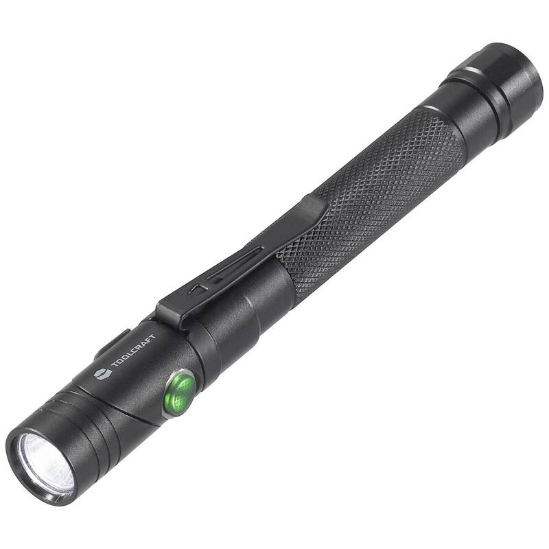 Toolcraft Taschenlampe SMD LED 2-in-1 mit Stroboskopmodus USB-C Gürtelclip - 4064161223551