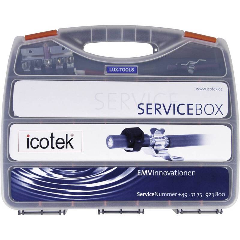 Icotek EMV-88002 Servicebox Schirmklemmen Anschlussbox Kabelmanagement - 4251269316487