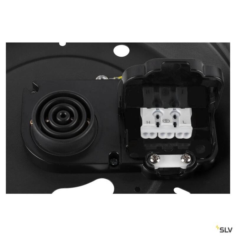 SLV LED-Deckenleuchte Leuchte MEDO PRO 90 LED 74 W Schwarz - 4024163276771