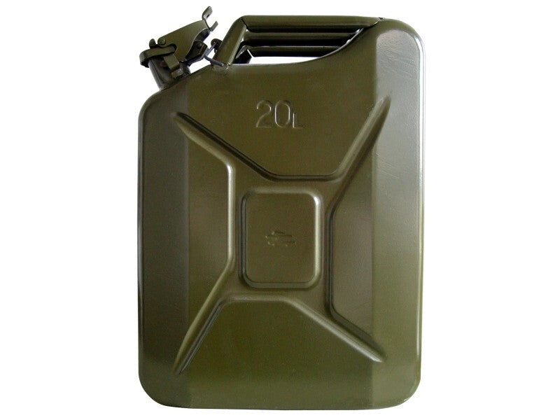 Cartrend Benzinkanister Metall 20 Liter Pannenhilfe Notfallhilfe 20l Kanister - 4008153738555