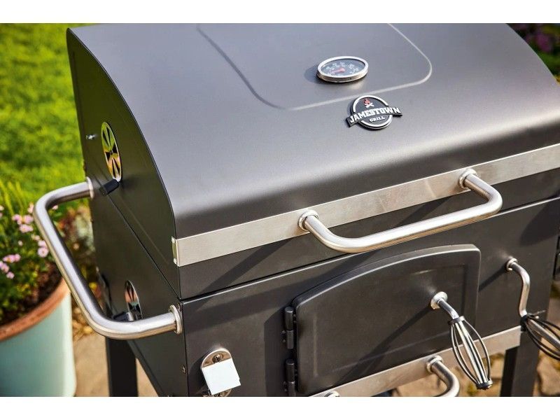 Jamestown Holzkohlegrill Jaxon Grillrost modulares Grillzubehör Gusseisen - 4007873304026