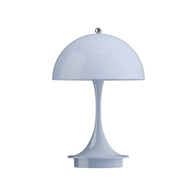 Louis Poulsen Panthella PORTABLE 160 V3 opal hellblau 24,1cm USB-C Lampe - 5714693006373