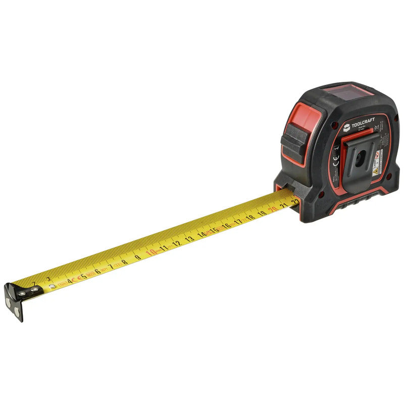 TOOLCRAFT 2 in 1 Laser-Entfernungsmesser maximal 40 m Maßband Entfernungsmesser - 4064161259000