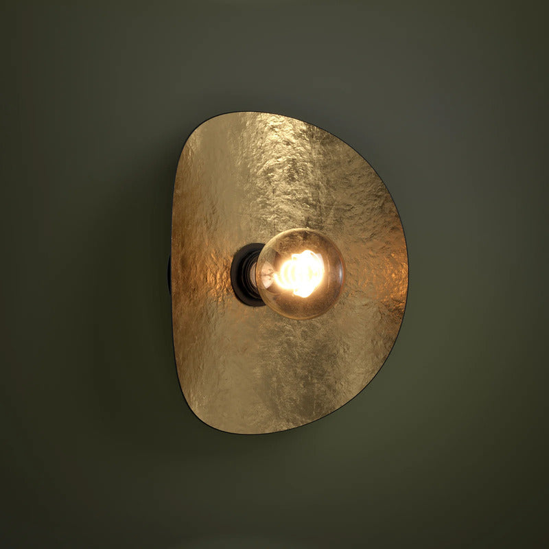 Stars of Light Wandleuchte Saceda schwarz/gold E27 dimmbar Stahl 25x29cm - 9008606292301