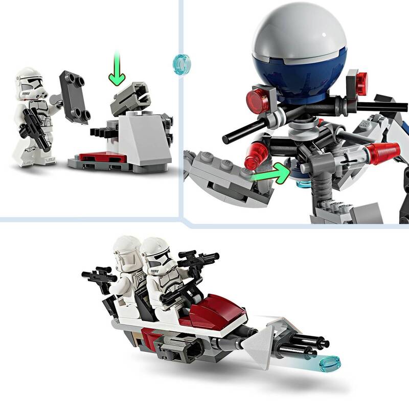 Clone Trooper & Battle Droid Battle Pack - 5702017584317