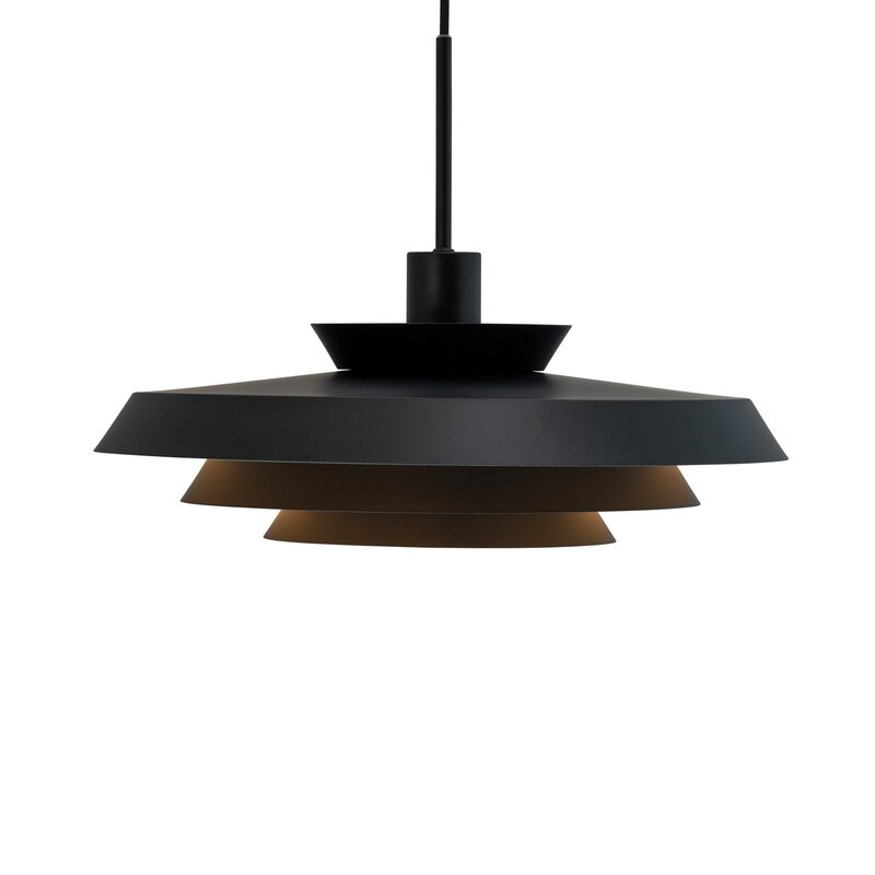 Dyberg Larsen Hängelampe DL44 schwarz Metall 45 cm Lampe Leuchte SIEHE TEXT/FOTO - 5704709090519