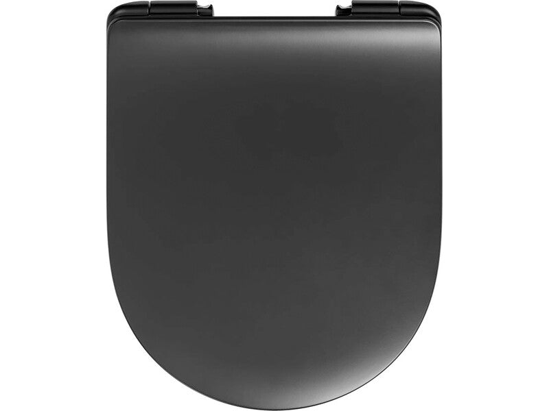 Cedo WC-Sitz Duroplast Schwarz Absenkautomatik Mix & Match Badezimmer Sitz - 4016959199395