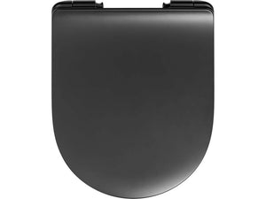 B-Ware Cedo WC-Sitz Duroplast Schwarz Absenkautomatik Mix & Match Badezimmer Sitz