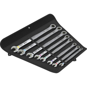 B-Ware Wera Ring-Maulschlüssel-Satz 6007 Joker Imperial 8-teilig Ratschenwerkzeug Set