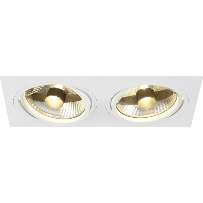 SLV Einbauleuchte Deckenspot Spot Halogen LED GU10 weiß Aluminium New Tria 1 - 4024163150378