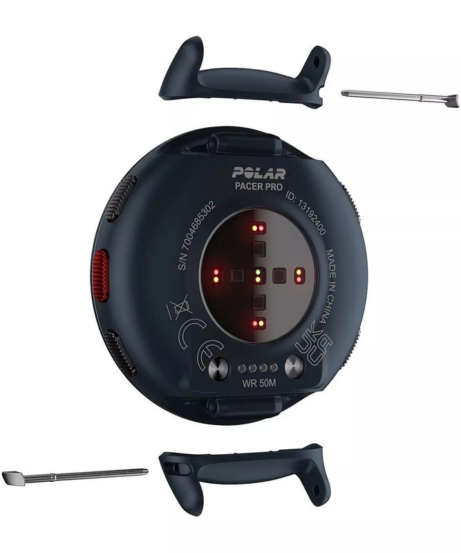 POLAR Pacer Pro Fitnessuhr Uhr Laufuhr Smartwatch Sportuhr GPS Grün Größe S M L - 0725882060521