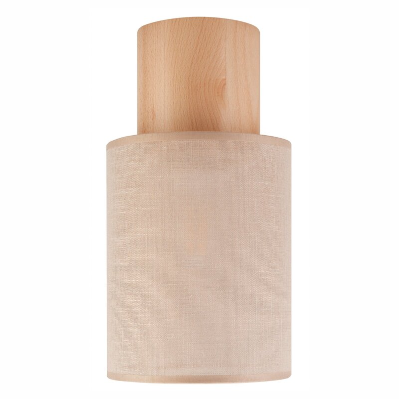 Envostar Asolita Deckenleuchte Stoffschirm beige Deckenlampe Lampe Leuchte Spot - 4251911780895