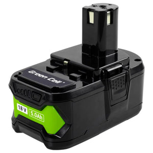 B-Ware Green Cell Werkzeug-Akku RB18L50 18V 5.0Ah Li-Ion für Ryobi Geräte 690g Ersatz
