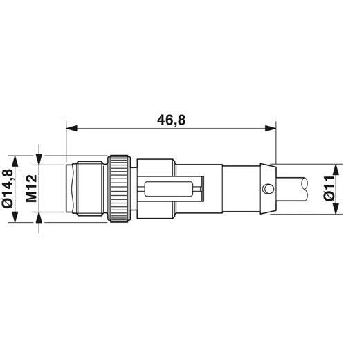 Phoenix Contact 1693076 Sensor-/Aktor-Steckverbinder Industrieverbinder 2 STÜCK - 4017918187064